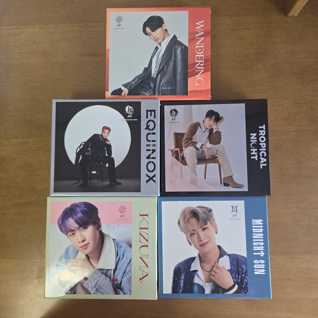 

[USED] JO1 Kawashiri Ren fortune storage box set (with CD)