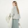 Winter Warm Double Sided Coat Fashionable Versatile Outwear for Women