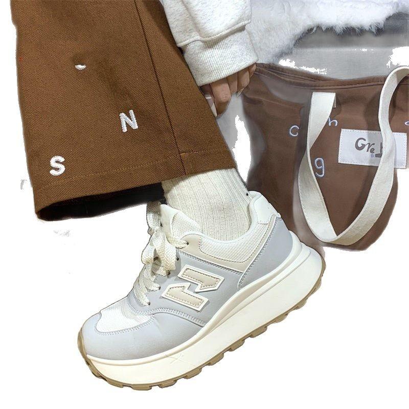 Sports and leisure shoes spring and autumn new soft-soled dad shoes wear-resistant niche design