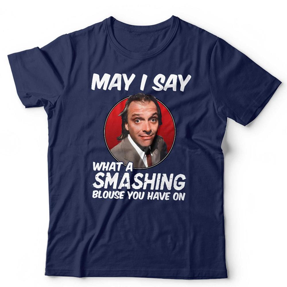 Bottom TShirt May I Say What A Smashing Blouse You Have On Unisex Kids Funny S