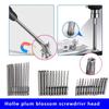 Torx Security Bit Set Screwdriver Drill Set 1/4 Inch Hex Shank 4 In Length S2 Steel Torx Screwdriver Bit Set 11/12pcs Torx Head