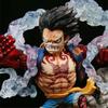 Anime Quarta Marcha Punho Duplo Tekken Luffy Cena de Luta Estátua Figura