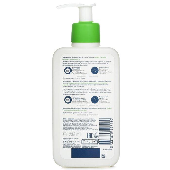 CERAVE Hydrating Cleanser for Normal to Dry Skin (with pump)
