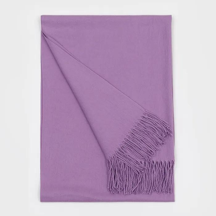 [Gift]_MILD Plain Scarf PURPLE