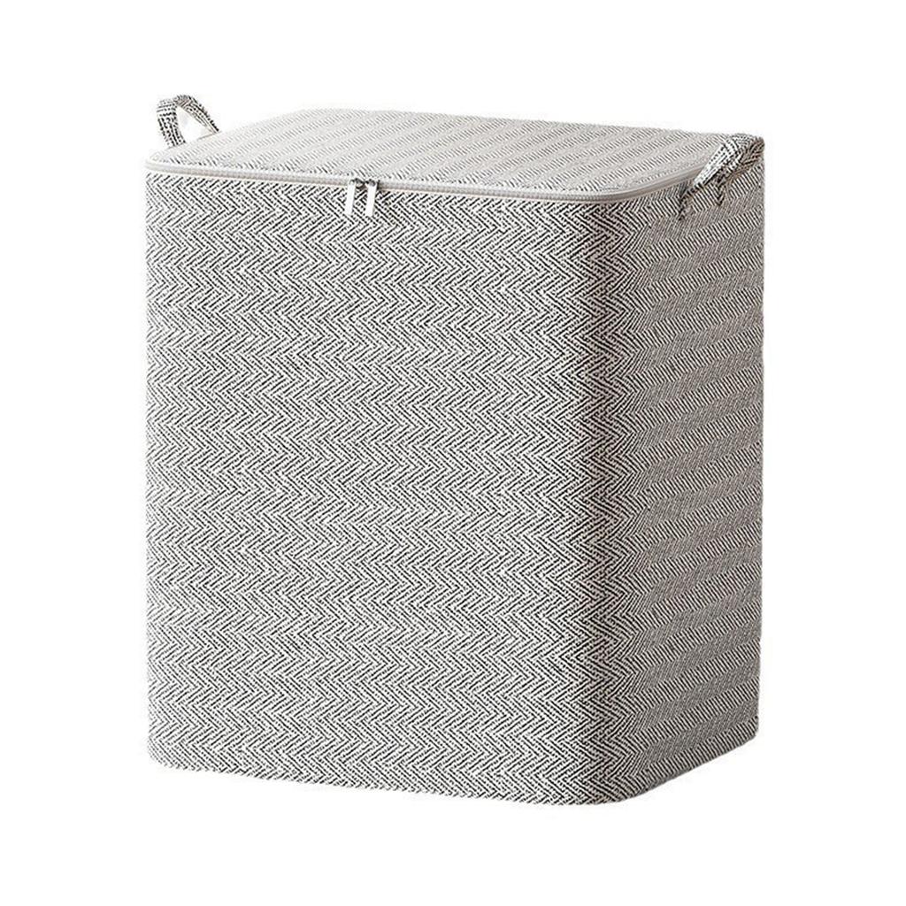 Large Capacity Storage Bags Gray Arrow Organization Bag Non Woven Fabric Clothes Blanket Organizer For Moving Bedroom Storage