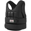30 kg Gewichtsweste, Trainingsweste mit 35 Gewichtstaschen, Verstellbar, Krafttraining, Fitness, Oxford, Metall, Schwarz 60 x 50 cm