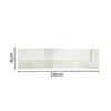 5D Diamond Pasted Painting Ruler 16x4cm Stainless Steel Rhinestone Point Ruler Practical 400 Holes for DIY Diamond Painting Kits