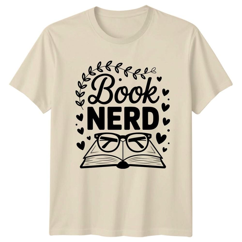 Book Nerd TShirt Reading Bookworm Literature Hobby
