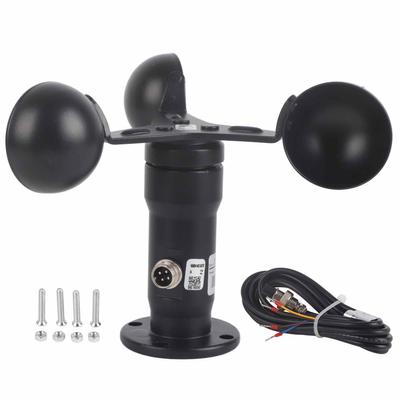 4-20mA Impulssignalausgang Aluminiumlegierung Windgeschwindigkeitssensor Anemometer Windgeschwindigkeitsmesser