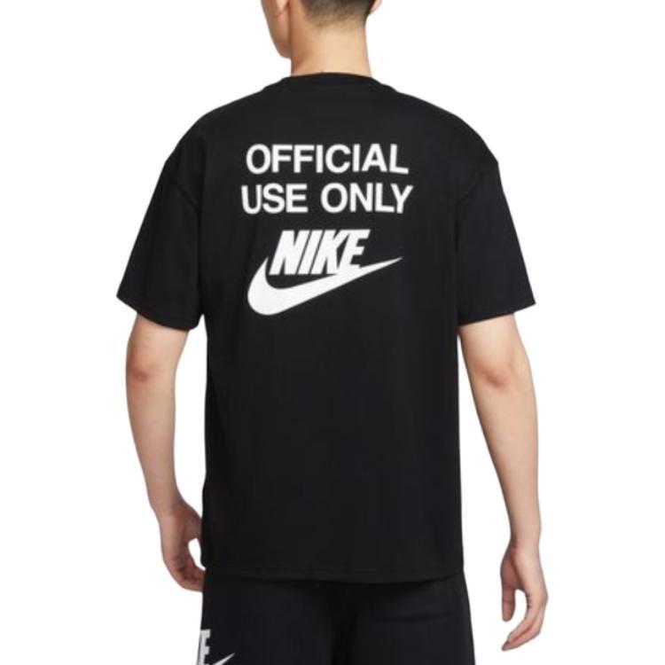Nike T-shirt Sportiva da Uomo Nera HJ0775-010