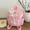 Girl Heart Star Backpack Drawstring Bundle Mouth Design Fresh Student Commuting Versatile Soft Girl Wind Small Backpack