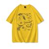 Loose Fit Unisexs Ocean Animals Tshirts Harajuku Trend Girls Short Sleeve Tee Summer Clothes Girl Casual Round Neck Cotton Tee