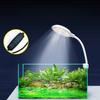 USB Aquarium LED Lamp Fish Tank Light Decor Aquatic Plant Multiple Modes Dimmable Lightness Full Spectrum Mini Clip Light 5W