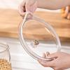 Multifunctional Storage Jar With Lid Plastic Transparent Storage Box Sealed Cereals Jar Flour Rice Nuts Beans Dry Food Container