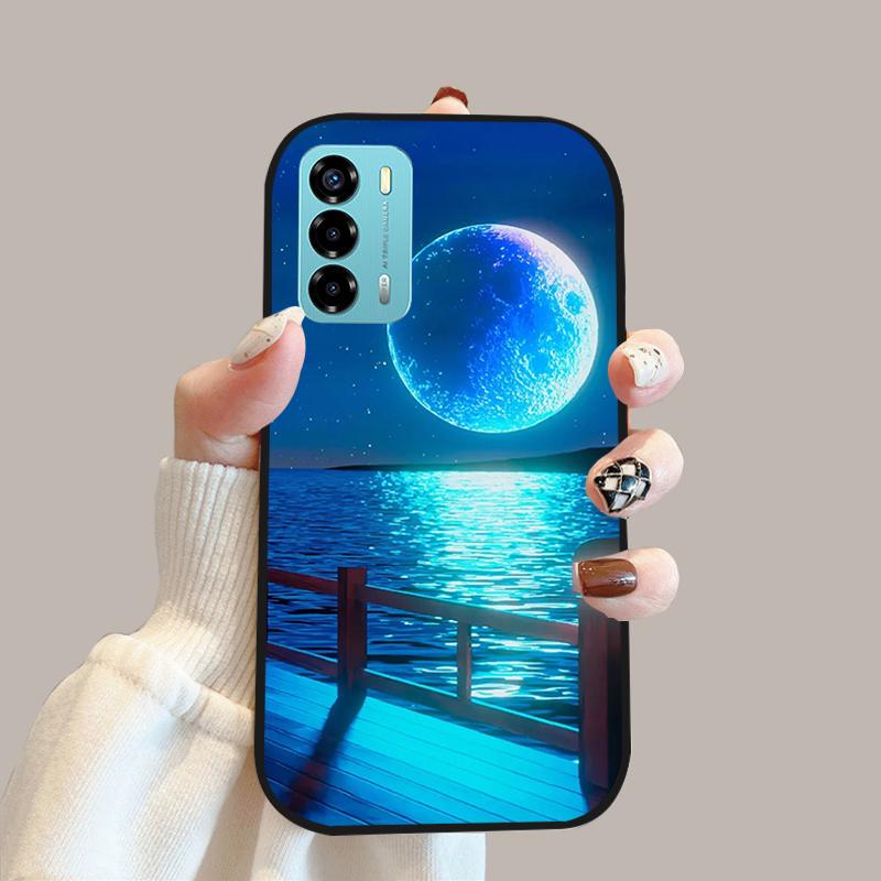 Für ZTE Blade V40 Vita Mode Hülle 8045 Weiche Silikon Rückseite Für ZTE Blade A72 Hülle A 72 4G Handy Schutzhülle Fundas Para