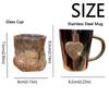Creative Sparkling Water Cup Stainless Steel Rhinestone Studded Cup Modern Glass Cup  Home Use