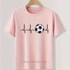 Summer Boys Football Print Children Tshirt Casual Kid Funny Comfortable Colorful Tops Teenager Crew Neck Short Sleeve Tshirts