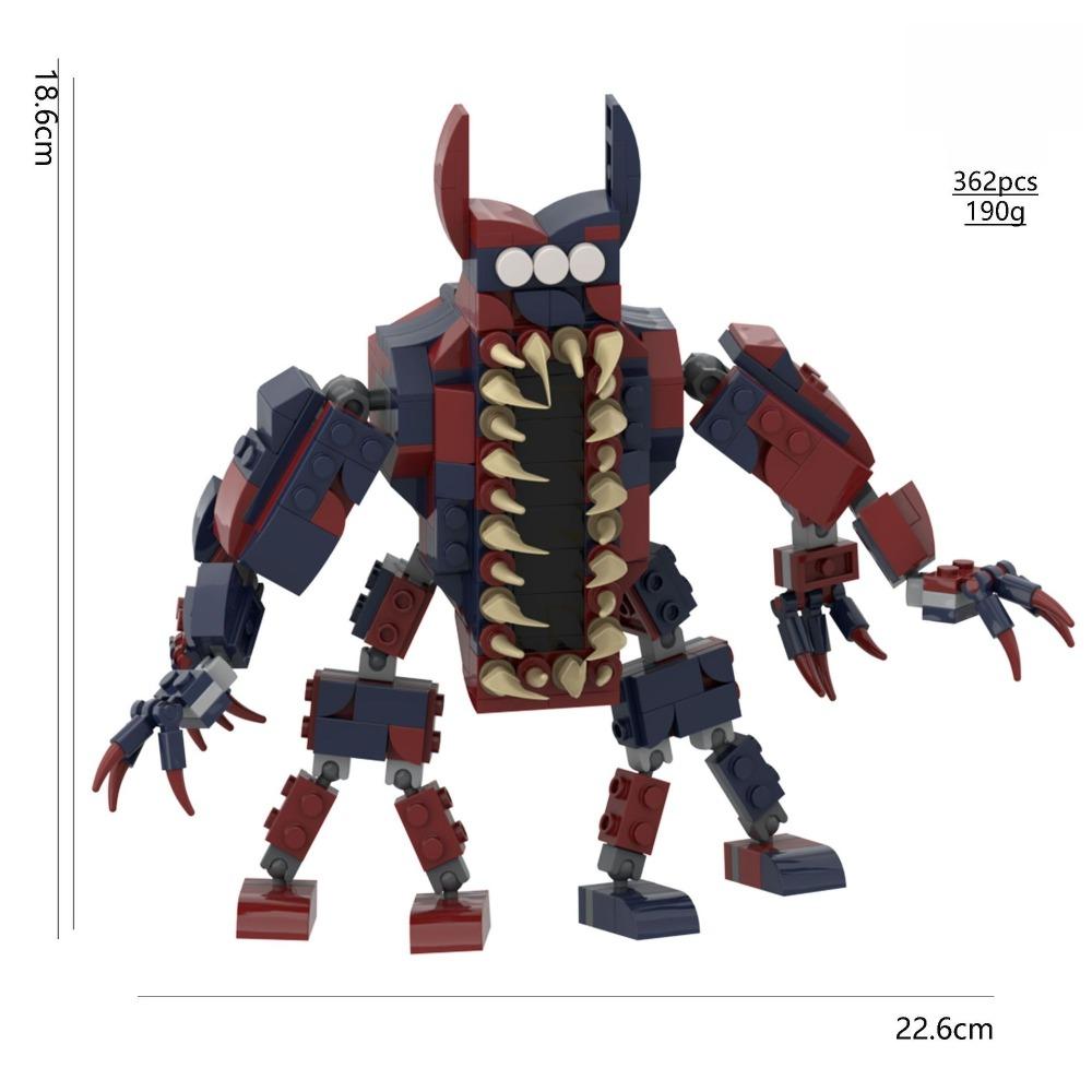 Garten Of Banban 9 Chapter Red Green Mix Monster Green Dog Black Cattle Building Blocks Xmas Toys Birthday Gifts Kids