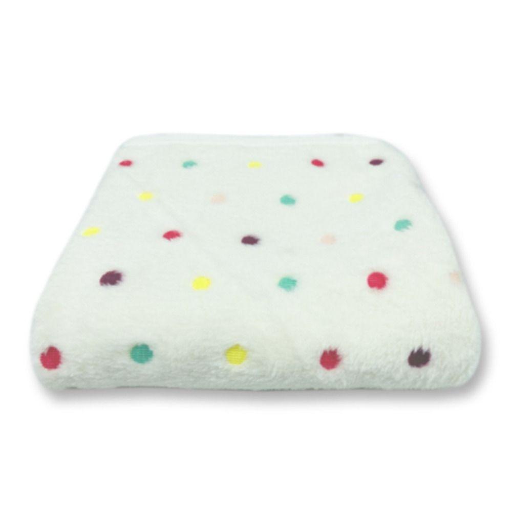 Plush Multi-color Optional Warm Cats Paw Winter Quilt Fleece Blanket Pet Blanket Flannel Blanket