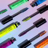Fluorescerende mascara Kleur Onschadelijk Uitgebreid Waterdicht Langdurig Vlekvrij Geschikt voor festivalfeesten