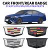 ABS עבור לוגו קדילק CT4 CT5 CT6 XT4 XT5 XT6 ATS XTS כיסוי סמל גריל קדמי לרכב תג תא מטען אחורי אביזרי חוץ לרכב