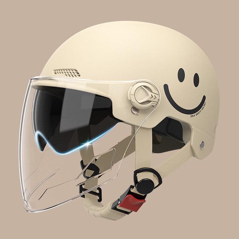 Lishi Damen Elektrofahrradhelm mit Doppelvisier