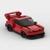 Building Blocks MOC Treasure Season 911RWB Wide Body Low Lying Speed 8 Grid Boy Car Model Ornaments