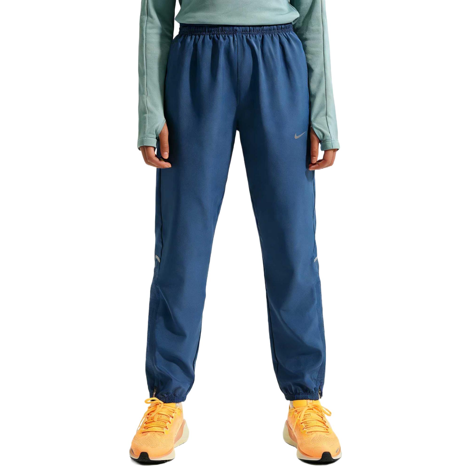 Nike Dri-Fit Miler Solid Color Breathable Mid-Rise Quick-Dry Pants Kids bottoms IF2427-461 XS