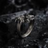 Best Sellers! Mysterious Oriental Power, Chinese Style China-Chic Double Headed Dragon, Adjustable Ring