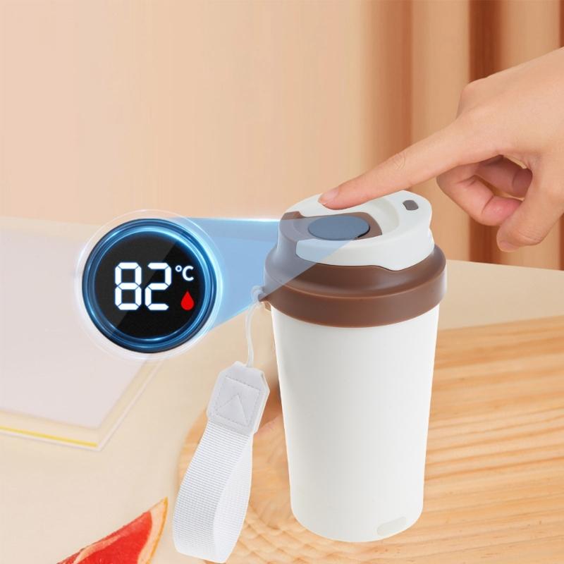 Modern Design Automatic Stirring Coffee Cup Portable Electric Mixer with USB Rechargeable for Home Office Traveling