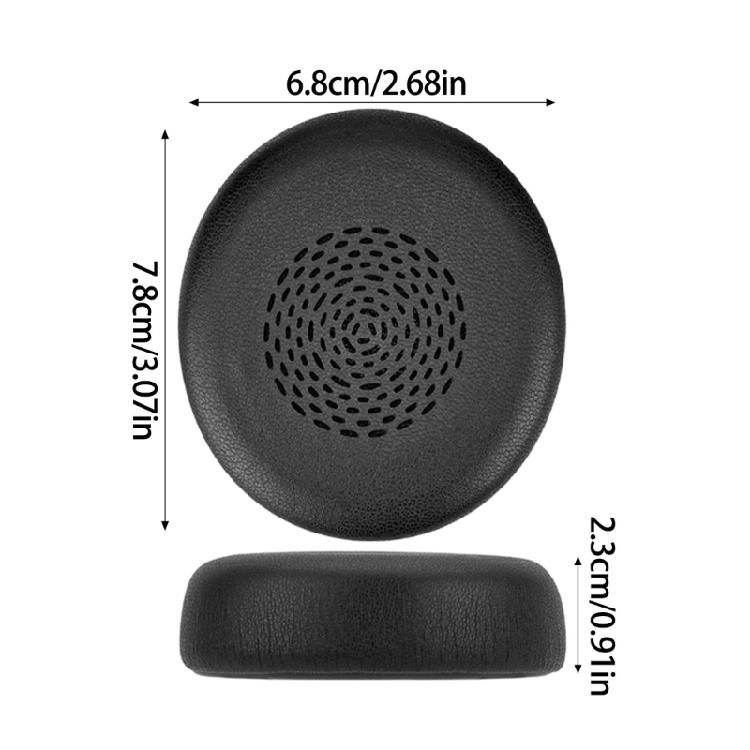 Earphone Earpads Leather Cushion Cover Comfort Sound Tuning for Evolv 2 75 Headphones Earcaps Covers Sweatproof