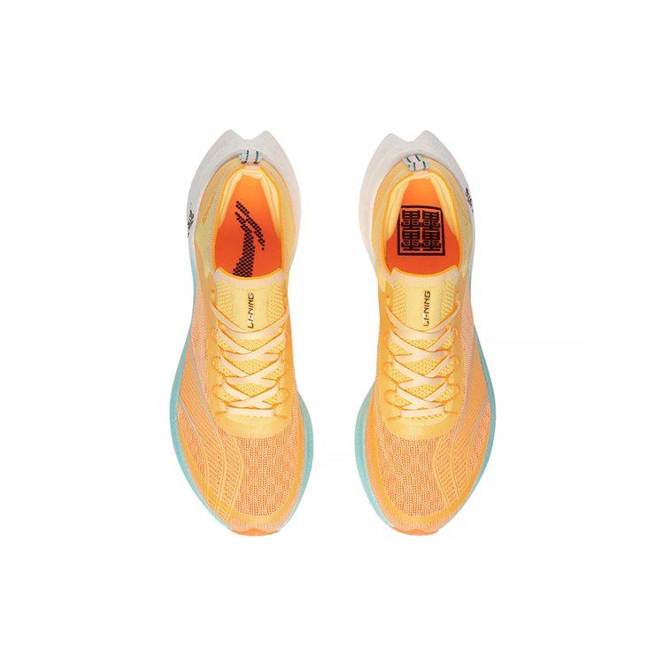 Li Ning Feidian Challenger Low top Running Shoes Women's Fluorescent Milk Yellow ARMS012-4