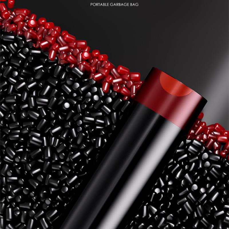 Müllbeutel mit Kordelzug, nicht schmutzig, vergrößert und verdickt, für den Haushalt und die Küche, tragbar, aus Plastik, mit Kordelzug