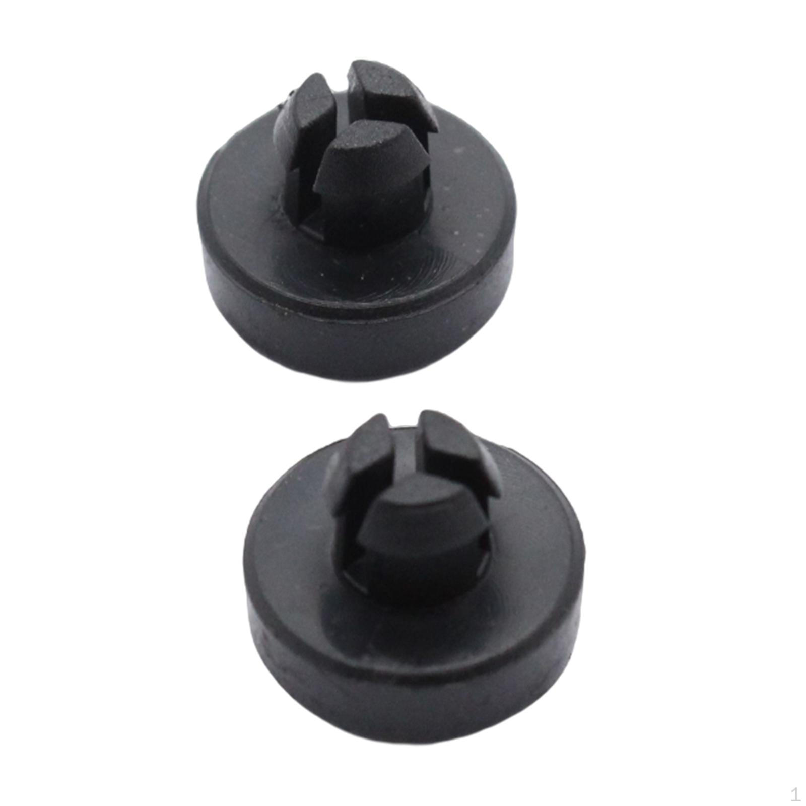 

2Pcs Boot Lid Hinge Stops 12832495 Trunk Black