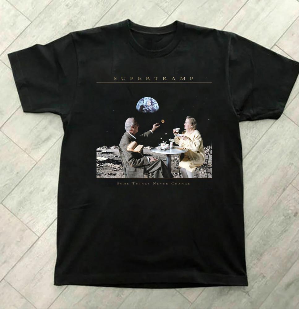Supertramp Some Things Never Change T-shirt All sizes S-5Xl Unisex Black Unisex T-Shirt XL
