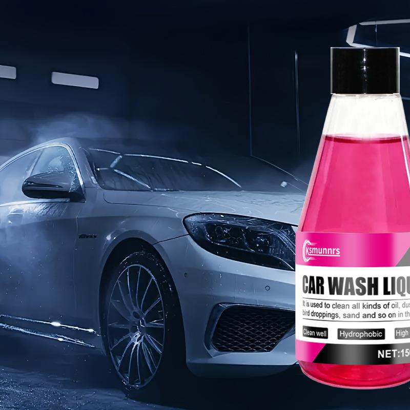 1:100 High Concentrate Pink Foam Car Wash WaxNeutral pH formula, safe for car paint.Universal paint protection for all vehicles.