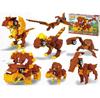 LaQ Educational Constructor Triceratops Pteranodon Dinosaurs