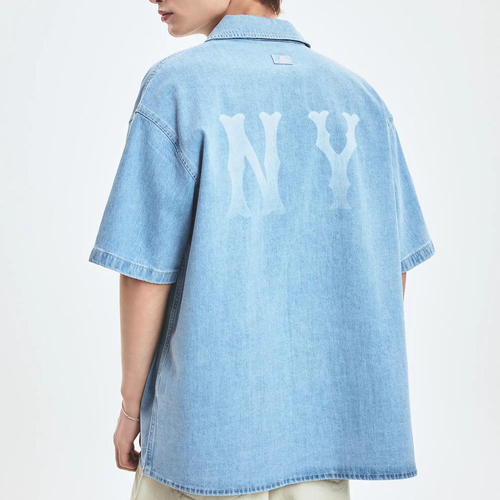 New MLB Shirts Unisex Blue 3ADRB0553-50BLL