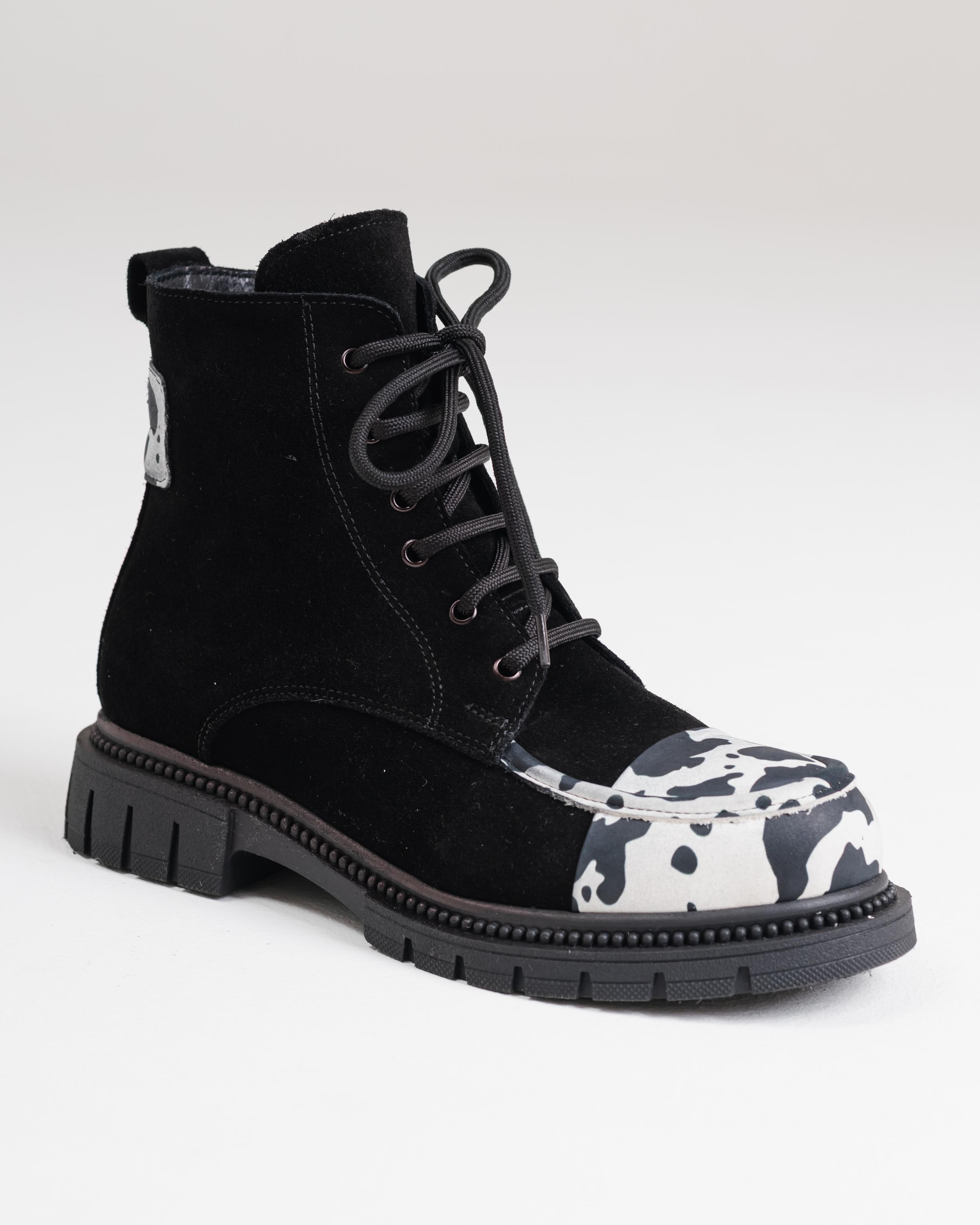 

Winter boots Krula 641660 36 black suede 40 чорний
