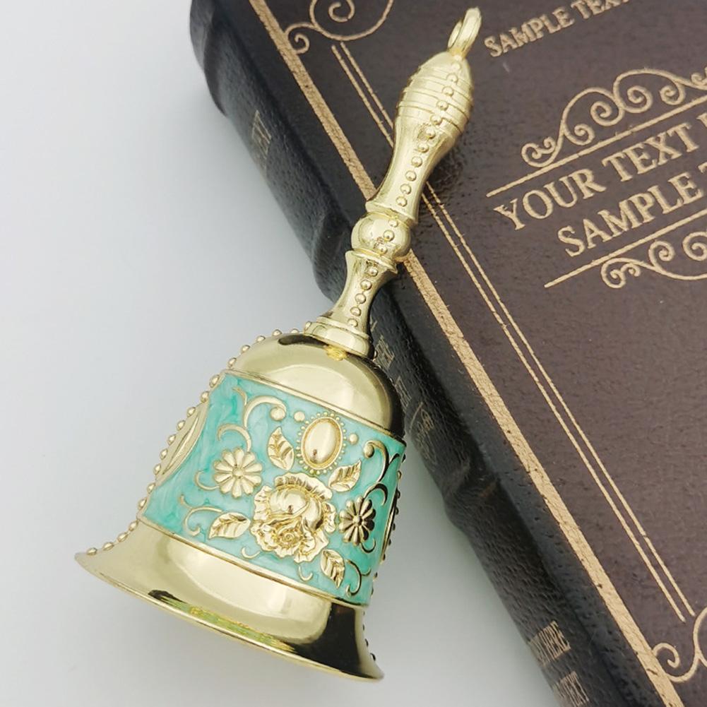 Retro Christmas Bell Festvial Ornament Metal Bell Christmas Tree Pendant Decoration