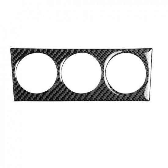 Carbon Fiber Interior Climate Console Cover Trim For Nissan 350Z 2003-2005