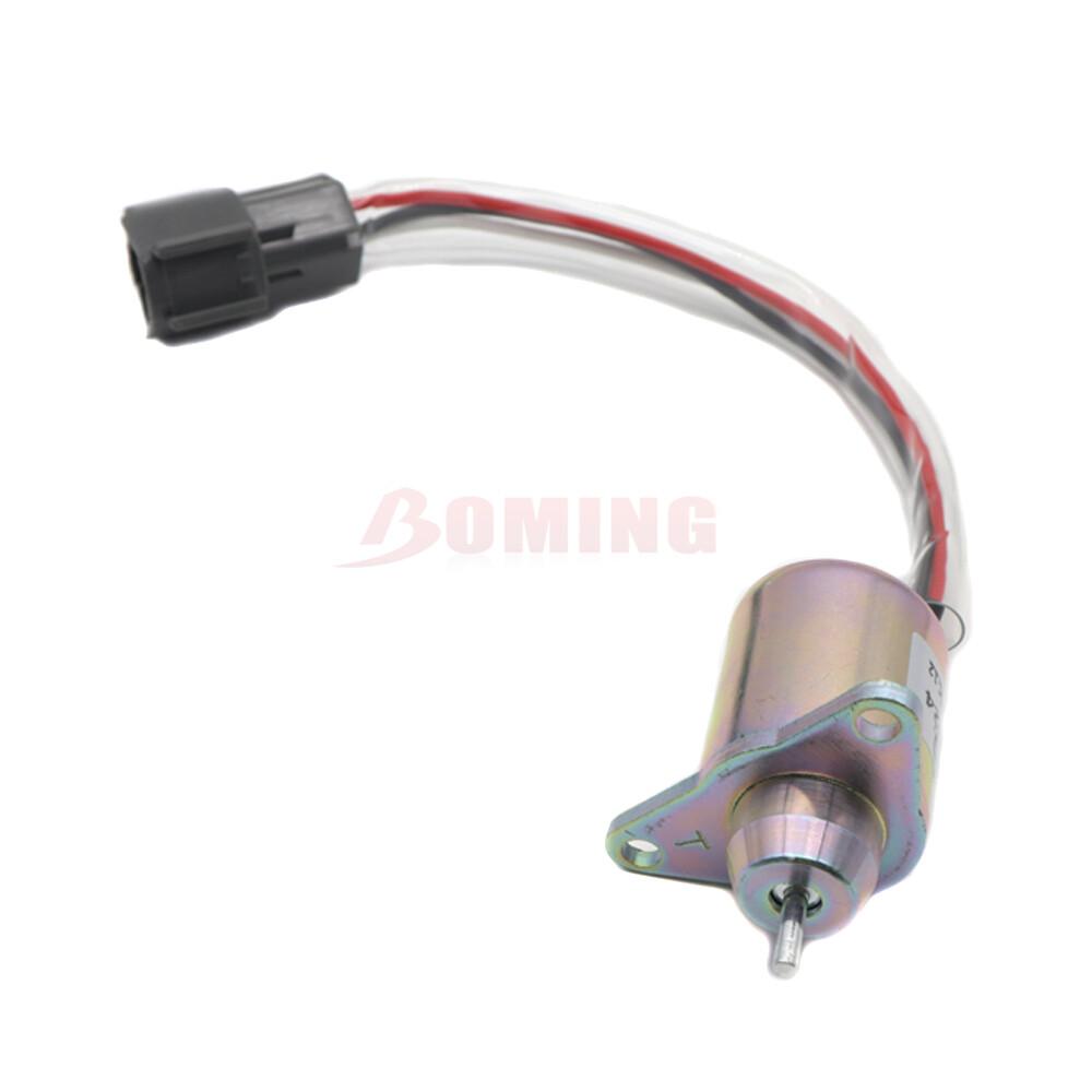 M810324 Fuel Shutoff Stop Solenoid for John Deere Tractor 4200 4300 4600 4700 1P