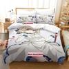 New Kawai Iwanaga Kotoko Beding Set Single Twin Ful Quen King-Sized Dimensionsd Dimensions Bed Linen Set Adult People Kid Bedrom Duvetcover Sets Anime
