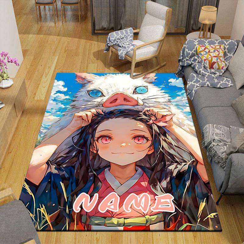 Custom 1Pc Vigilant Warriors Unite Rug Office Carpet Indoor Outdoor Entrance Doormat Nonslip Soft And Comfortable Living Room D291526