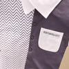 Boys Korean Striped Long Sleeve Shirt Thin Spring Autumn Baby Fashion Top Jacket