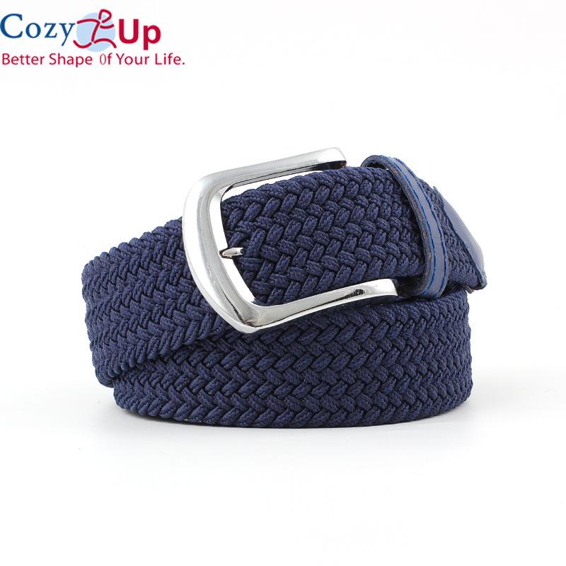 

Уютные парусиновые ремни для мужчин, модные металлические пряжки с пряжкой, военный тактический ремень, мужской эластичный ремень для брюк, джинсов 107*3,3 см синий