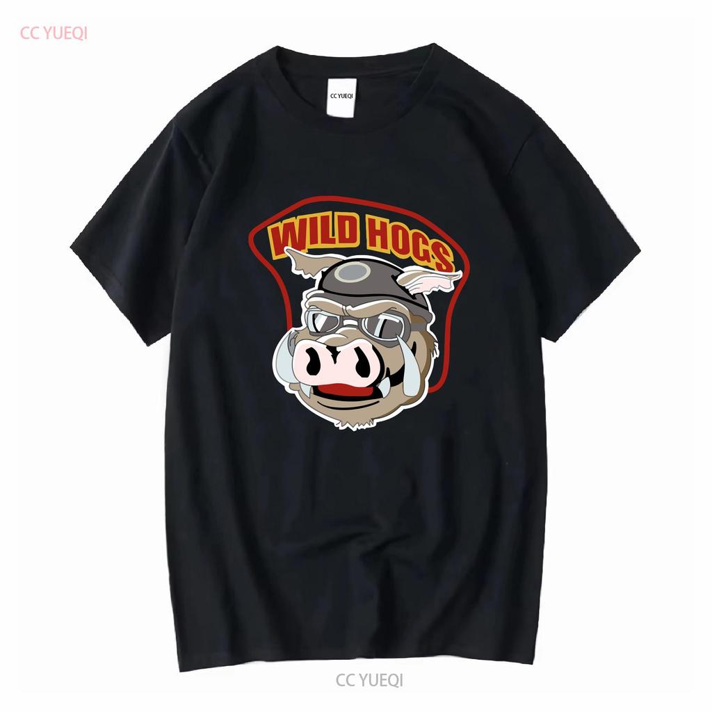 New Wild Hogs Logo Active T Shirt American Funny Size S 5xl long or short sleeves vintage Washed Comfortable Slightly Versatile
