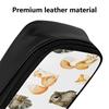 Easy Clean Faux Leather School Supply Case for Students and Professionals for College Office Business