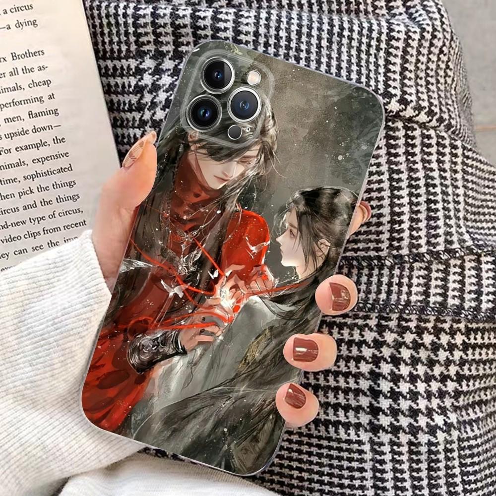 Heavenly Officials Blessing Phone Case For IPhone 16 15 14 11 12 13 Mini Pro XS Max Cover 6 7 8 Plus X Funda Shell