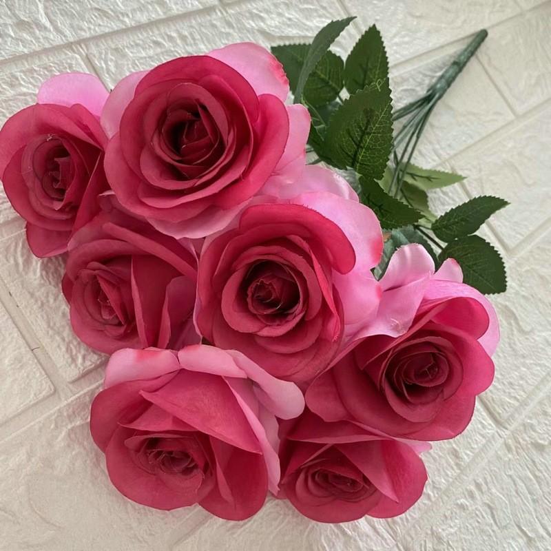Artificial Rose Flowers For Home Styling Wedding Photography Decorative Props